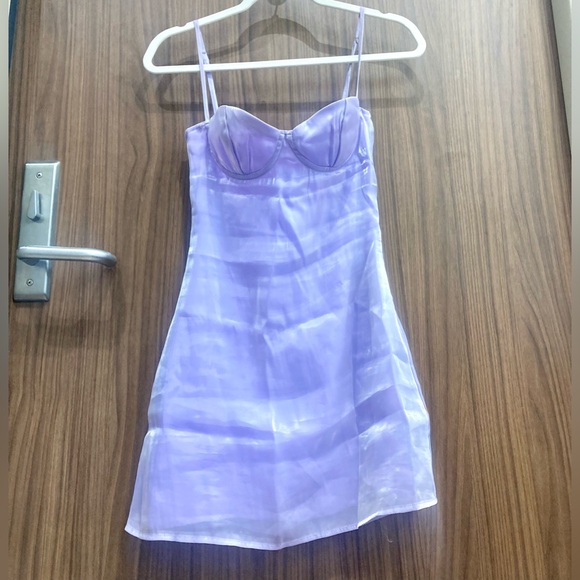 Princess Polly Lavender XS Mini Dress - Picture 2 of 4